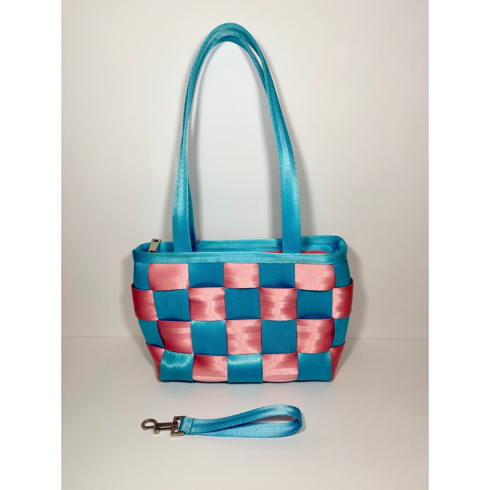 Harveys Seatbelt Bag Medium Tote Cotton Candy Pink Blue #95/250 Limited Ed & CNG